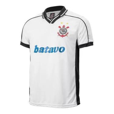 Camisa Corinthians Retro Mundial 2000 Batavo - Masculino - SPR - Camisa de  Time - Magazine Luiza