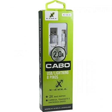 Imagem de Cabo USB 1MT Turbo 2.0A Lightning X-CELL FLEX, Flex, Cabos para computadores e notebooks