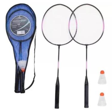 Imagem de Raquetes De Badminton  Com 2 Petecas - Convoy Sport
