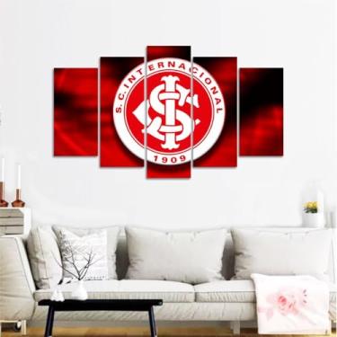 Imagem de Quadros Decorativo Mosaico Time Internacional Mdf Full Hd