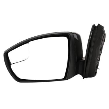 Imagem de LOIYLLEN Espelho retrovisor esquerdo do lado do motorista para Ford Focus 2012 2013 2014 2015 2016 2017 2018 - espelhos retrovisores com 5 pinos, ajuste elétrico e seta, preto