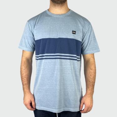 Imagem de Camiseta Rusty Especial Stripe Azul-Masculino