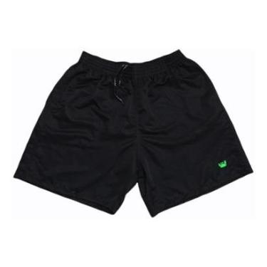 Imagem de Short Moda Praia Relaxado Plus Size Tactel Liso Masculino-Masculino