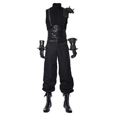 Imagem de Mesodyn Fantasia adulta Final Fantasy VII Remake Nuvem Strife Fantasia Halloween Cosplay GG
