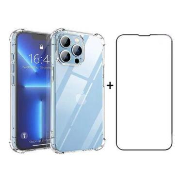 Imagem de Capa Capinha + Pelicula 3d Para iPhone 13 / 13 Pro / 13 Pro Max - Univ