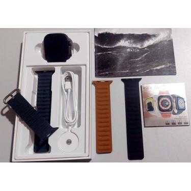 Imagem de Smartwatch W68 Plus Ultra Series 8 Nfc Tela 2,02 Lancamento Novo - Mic