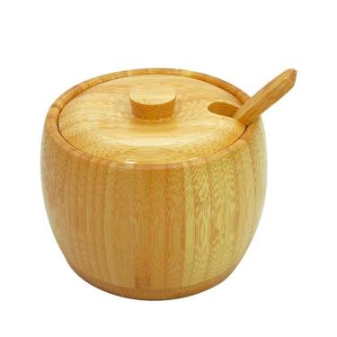 Imagem de Acucareiro Bambu Com Tampa E Colher Ecokitchen