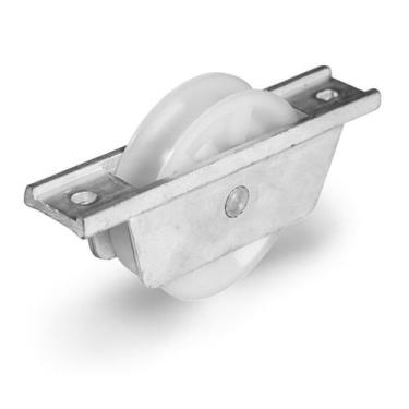 Imagem de Roldana de Nylon Para Portão de Alumínio - Solução e Cia, 7,5CM