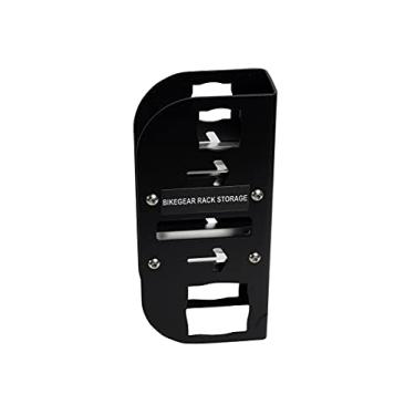 Imagem de Bikegear Suporte de bicicleta montado no engate | Suporte de parede | Armazenamento para suporte de engate de bicicleta de 5 cm e 3,1 cm, organizador de garagem de esqui e carga
