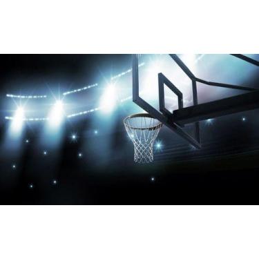 Imagem de Painel De Lona Cesta De Basquete -200x150cm - Fabrika de Festa