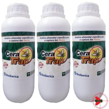 Imagem de 3 Ceratrap Atrativo Para Moscas Das Frutas 1lt - Bioiberica