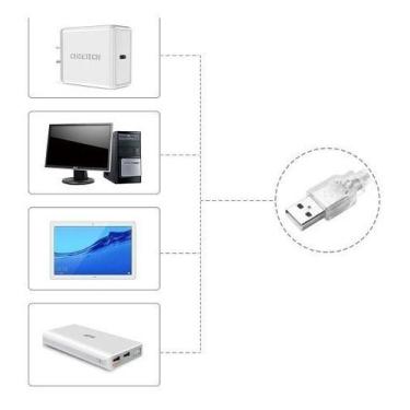 Imagem de Kit Luz Camarim Maquiagem Com 10 Led Espelho Arandela 3 Cors - oem, 11