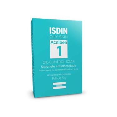 Imagem de Sabonete Em Barra Isdin Oily Skin Acniben 1 Oil Control 80g