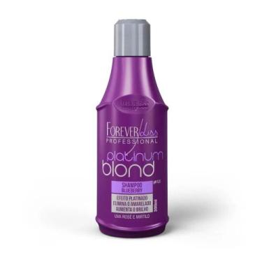 Imagem de Shampoo 300ml Matizador Platinum Blond  Forever Liss - Forever Liss Pr