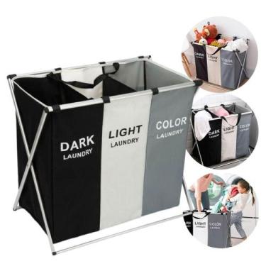 Imagem de Cesto de Roupa Suja Organizador - Luatek