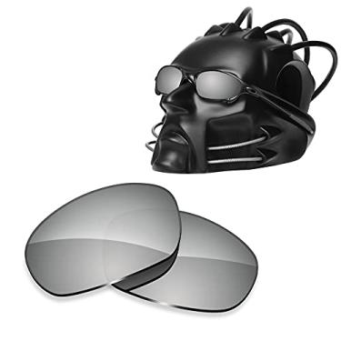 Imagem de ToughAsNails Lentes de reposição para óculos de sol Oakley Juliet - HyperVision Plus Silver Chrome - Polarizadas