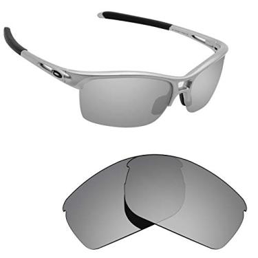 Imagem de Alphax Lentes de substituição polarizadas de titânio prata para Oakley RPM Squared OO9257