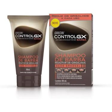 Imagem de Shampoo de Barba Grecin Control GX Redutor de Grisalhos - 118ml