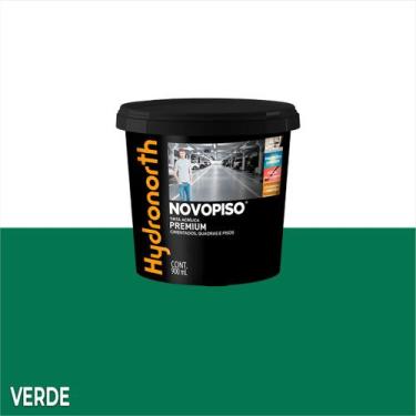 Imagem de Tinta Acrílica Novopiso 900 ML Hydronorth - Cores, Verde