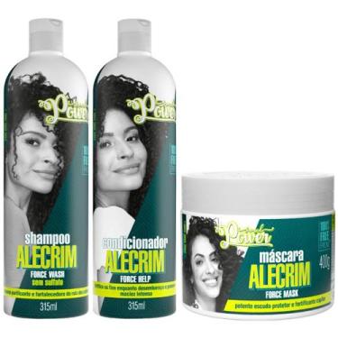Imagem de Kit Shampoo + Condicionador + Mascara Alecrim Soul Power Tratamento An