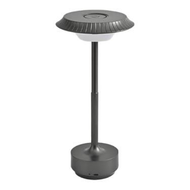 Imagem de Luminária de Mesa | Luminária De Mesa Vintage Regulável | Luz Noturna Retrô UFO com 3 Modos Ajustáveis para Prateleira Quarto Hospital Casa Quarto Sala de Estar Leitura