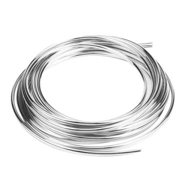 Imagem de Moldagem de Acabamento na Tira Porta do Carro Protetor Flexível, Tampa de Arranhões Preta de 6m para a Porta do Carro, Adequada para Aro de Ar Condicionado, Aro de Grade, (Prata)