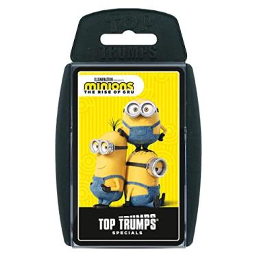 Imagem de Top Trumps Minions The Rise of Gru Specials Card Game, Play with Otto, Phil, Stuart, Young Gru and The Vicious 6, Educational Card Game for 2 Plus Players Makes a Great Gift for Ages 6 Plus