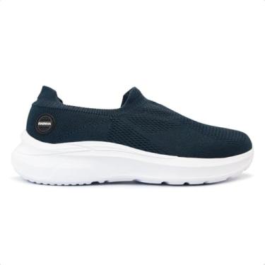 Imagem de Tênis Rainha Slip On Masculino Relax Petroleo/bege Ra04020003 42