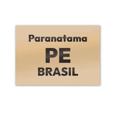 Imagem de Imã de Geladeira Paranatama Pernambuco MDF 8x5 para Lembrar