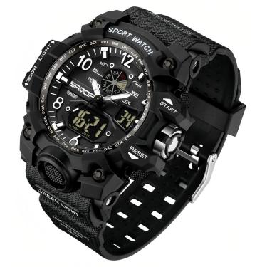 Imagem de Relógio esportivo feminino Gosasa 5ATM à prova d`água com alarme e cronômetro