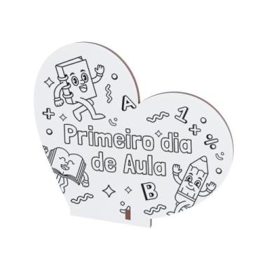 Imagem de 50 Lembrancinhas em Formato de Coração para Colorir  Ideais para a Vol