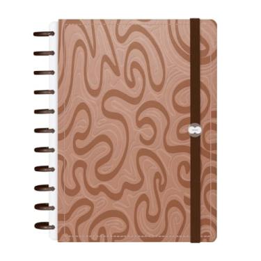 Imagem de Caderno de Disco Inteligente Iscool G+ Urban Flow Spira Capuccino