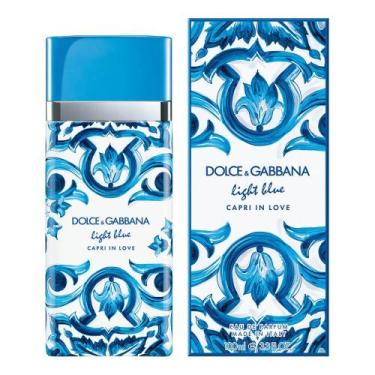 Imagem de Perfume DG Light Blue Capri In Love Edp 100ml Feminino