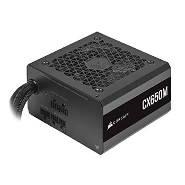 Imagem de Fonte Corsair CX650M - 650W, 80 Plus Bronze, Semi-modular, Preto - CP-9020221-NA