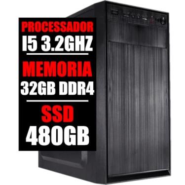 Imagem de Pc Computador i5 6 Geração, 32Gb Ddr4, Ssd 480Gb (32GB DDR4)