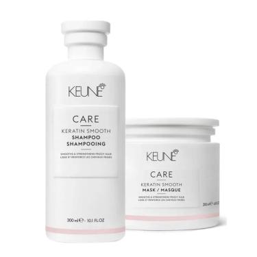Imagem de Kit Keune Keratin Smooth (Shampoo 300ml + Máscara 200ml)