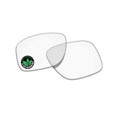 Imagem de Raydi Lentes de reposição de policarbonato premium para Meta Wayfarer RW4006 – Lente de óculos de sol de 50 mm – Transparente