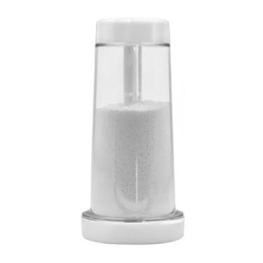 Imagem de Tapioqueira Polvilhador com Peneira e Armazena - Espalhador para Farinha de Tapioca, Queijo Ralado (Branco)