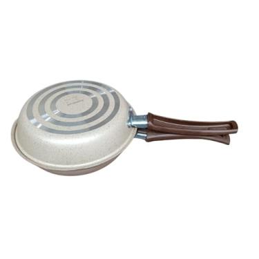 Imagem de Omeleteira Dupla Crema Antiaderente 18 cm - Panquequeira