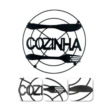 Imagem de Descanso Suporte De Panela Luxo Redondo 18Cm Cozinha Metal