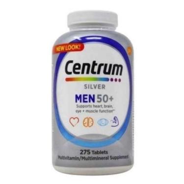 Imagem de Multivitamínico centrum silver men 50+ (275 tabs) - centrum