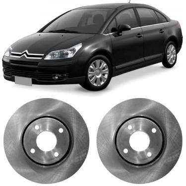 Imagem de Par Disco Freio C4 2007 A 2016 Dianteiro Ventilado