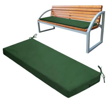 Imagem de Almofada de assento de banco - Almofada de balanço impermeável para uso externo, almofada de balanço antiderrapante, almofada de sofá resistente ao desbotamento, substituição de espreguiçadeira para