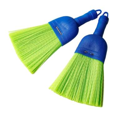 Imagem de Vassoura batedor de mão | Escova de sujeira e detritos - Escova multifuncional compacta para teclado de mesa, deck de ninho de animais de estimação, limpeza de poeira e sujeira para varanda interna