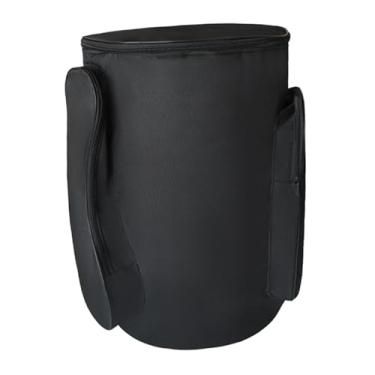 Imagem de harayaa Mochila esportiva portátil para taekwondo, ideal para guardar equipamentos de treino, boxe e muay thai. Perfeita para homens e mulheres, Preto