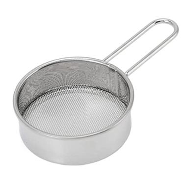 Imagem de Coadores de malha fina de aço inoxidável, peneira de fio de filtro com alça isolada para utensílios de cozinha - Nova cozinha doméstica