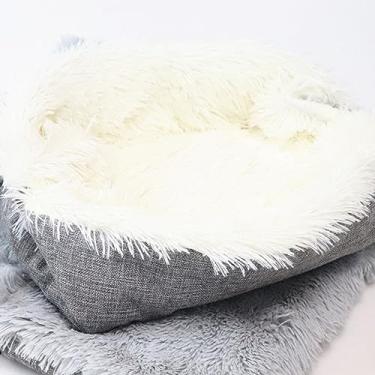 Imagem de Cama para Gato Lavável Design Inovador Seguro Aquecimento Superfície Confortável Dormir Pet Gatos de Interior Adequado Todas as Estações Espaço do Seu