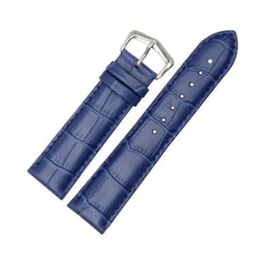 Imagem de Pulseira De Couro Para Relógio Série Turtle TNK Interface Plana 12-24m