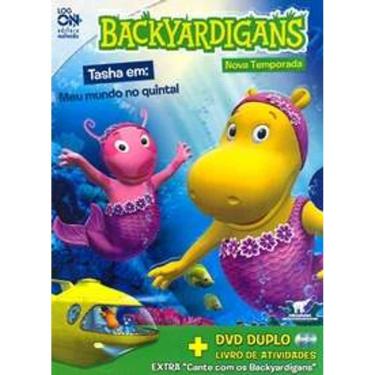 Imagem de DVD Backyardigans - Tasha: Meu Mundo.(2dvds+Livro