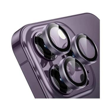 Imagem de Protetor De Lente De Câmera De Vidro Temperado Para iPhone 16 pro Max 